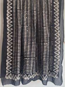 Écharpe Jaipur faite à la main en 100% coton traditionnel fait à la main Écharpe imprimée à la main Boho Chic Écharpe légère en coton doux - Product Image 2