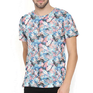 Camisetas de sublimación OEM para hombre, camisetas personalizadas de poliéster con estampado completo para gimnasio, deportes y ropa de estilo de vida - Product Image 1