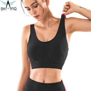 Women's XL High Quality Seamless Wireless Spandex <b>Sports</b> <b>Bra</b> Custom Logo Breathable Quick Dry Eco-Friendly Fitness Plus Size - Product Image 4