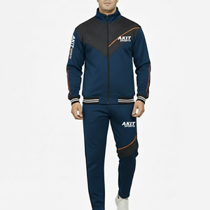 Conjunto Deportivo de Felpa de Algodón para Hombre, Corte Regular, Informal de Invierno, Todas las Tallas Disponibles, Nuevo, Transpirable, de Secado Rápido, 2 Piezas - Product Image 1