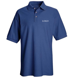 Hombres Mujeres Oem bordado logotipo personalizado impreso polos sólido publicidad solapa camiseta en blanco liso personalizado Polo camisetas - Product Image 3