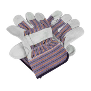 Guantes canadienses de alta resistencia de calidad superior Guantes de seguridad industrial de cuero de vaca para protección de manos - Product Image 5