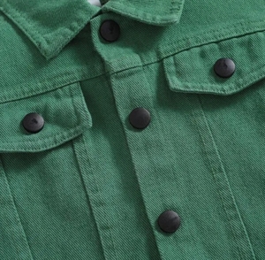 Nueva moda chaqueta de manga larga y pantalones traje de mezclilla de dos piezas - Product Image 3