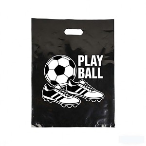 Custom Logo Retail Packaging Carry Bags for Clothing Stores and Boutiques Wholesale Die Cut Plastic Bag