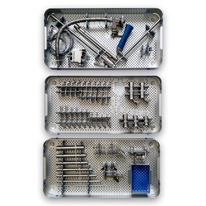 Juego de Instrumentos para Cirugía de Columna Vertebral MIS PLIF/TLIF, Juego de Instrumentos para Columna Vertebral Mínimamente Invasiva, Instrumentos para Tornillos Pediculares, Cumplimiento de Dispositivos Médicos - Product Image 1