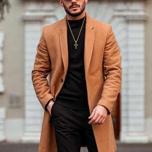 Collier tendance en acier inoxydable CAOSHI pour homme et femme, argent, noir, or 18 carats, perle, plaqué rhodium, chaîne en boîte, excellente idée cadeau ! - Product Image 5