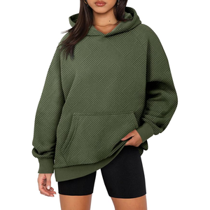 Sudadera con capucha de lana para mujer, Sudadera con capucha ligera para mujer, Sudadera con capucha de algodón con capucha coreana, Sudadera con capucha personalizada - Product Image 2