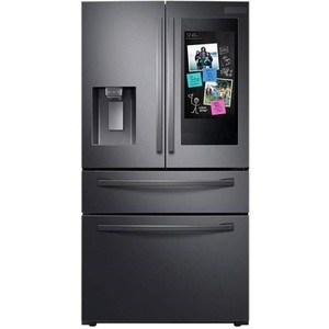 Promoción Especial Refrigerador de Acero Inoxidable de 28 Pies Cúbicos y 4 Puertas Estilo Francés con Pantalla Táctil, Descongelación Automática y Control por App - Product Image 2