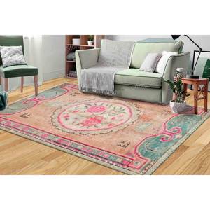 Alfombra con Diseño de Rosas, Alfombra Estampada, Alfombra para Interiores, Diseño Turco de Lujo, Alfombra de Chenilla - Product Image 2
