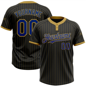 Camiseta de Béisbol Personalizada con Dos Botones, Impresión por Transferencia de Calor, Talla Grande, Diseño Anti-UV, Transpirable, Antibacteriana y de Secado Rápido - Product Image 3