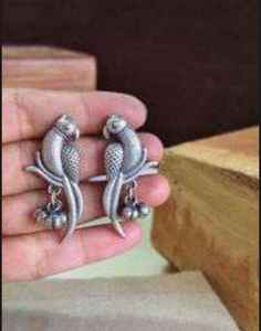 Pendientes de Moda Oxidados, Nuevo Modelo, Hermosos Pendientes Jhumka con Forma de Patrón, Pendientes de Aro para Mujer, Joyería Étnica al por Mayor - Product Image 3