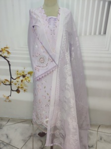 Fourniture directe d'usine robe décontractée à manches longues pour femmes personnalisable Style indien et pakistanais Shalwar Kameez costumes - Product Image 3
