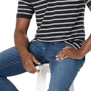 Jeans coupe droite pour hommes sur mesure Offre Spéciale 100% pantalons décontractés respirants en coton - Product Image 5