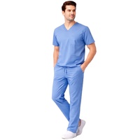 Offre Spéciale – Ensemble de Blouses Médicales Unisexe Professionnelles pour Hôpital, Infirmière, Médecin – Tenue de Travail Extensible Deux Pièces pour Soins de Santé 100% Coton