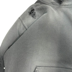 Sweats à capuche délavés au soleil d'hiver de haute qualité au Pakistan Logo personnalisé tenue décontracté 100% coton polaire écologique pour hommes - Product Image 3