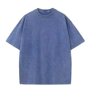 เสื้อยืดคอตตอน 100% แบบวินเทจฟอกสี เสื้อยืดผู้ชายทรงโอเวอร์ไซส์ เสื้อยืดสั่งทำพิเศษสำหรับผู้ชาย ขายส่ง - Product Image 2