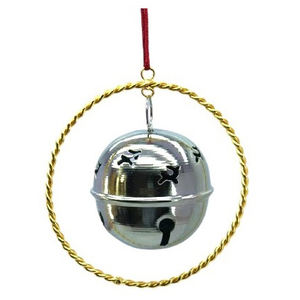 Décoration à suspendre en métal Fournitures de décoration de Noël Ornements Étoile Décoration d'arbre de Noël - Product Image 4