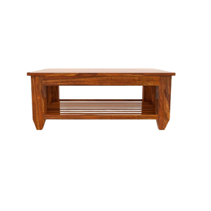 Mesa de centro de madera moderna de grado superior con juego de diseño personalizado pulido natural para uso en la sala de estar disponible para la venta - Product Image 1