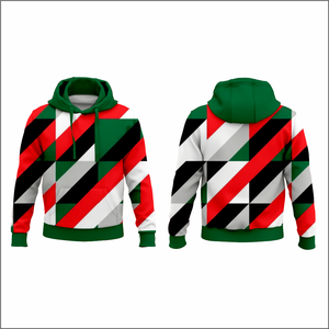 เสื้อฮู้ดทีมแบบกำหนดเองสำหรับฤดูหนาว ขายส่ง ผ้าฝ้าย พิมพ์ลายแบบซับลิเมชั่น ปักโลโก้ หมายเลข ชื่อ รับผลิตแบบ OEM ODM ระบายอากาศได้ดี - Product Image 3