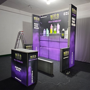 Benutzer definierte Event-Stände 10x10 Messestand Ideen 3x3 Expo-Stand <span class=keywords><strong>LED</strong></span> SEG Fair <span class=keywords><strong>Stall</strong></span> - Product Image 2