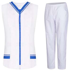 Uniforme Médico para Mujer MISEMIYA 818-8312B BLANCO Hecho en Sri Lanka - Product Image 4