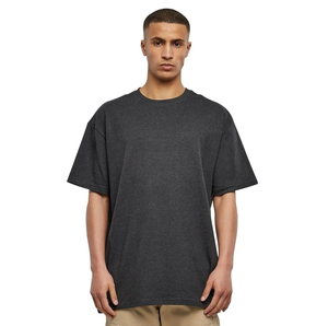 Calidad Premium 100% algodón 220 Gsm Drop Shoulder Heavyweight camiseta de gran tamaño transpirable cuello redondo Camiseta de gran tamaño - Product Image 1