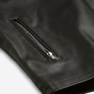 Chaqueta de Cuero con Capucha para Hombre, Más Vendida, Transpirable, de Secado Rápido, Lona de Alta Calidad, Colores y Tallas Personalizadas Disponibles - Product Image 5