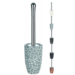 Spirella Collezione Darwin, Portascopino WC 41,5 x 11,0 x 11,0 cm, Gres, Grigio - Product Image 2