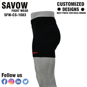 Short Valetudo imprimé personnalisé Vente en gros Sublimation MMA Training BJJ Grappling Compression légère - Product Image 4