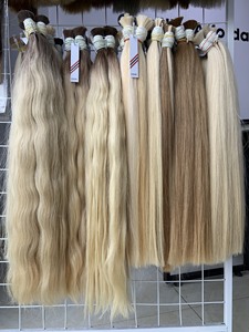 Extensions de cheveux en vrac au prix de gros fortes et sans enchevêtrement Double noyade 100 grammes couleurs foncées 22 pouces - Product Image 2