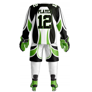 100% Polyester <b>Material</b> Made Ice Hockey Uniform Custom Color <b>Printed</b> Design Ice Hockey Uniform - Product Image 2