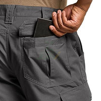 Pantalon de jogging tactique pour homme, mi-lourd, taille élastique, résistant à l'eau, Ripstop, séchage rapide, respirant, coupe droite, hiver, extérieur