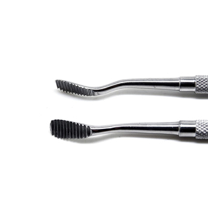2 Pcs Lime à os dentaire 12 et 45 pour instruments chirurgicaux en acier inoxydable à double extrémité Lime à os - Product Image 6