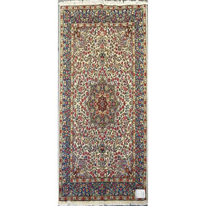 Alfombra persa de Kerman única en su tipo, de 8'1 x 5'2 - Product Image 1