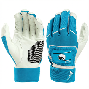 Gants de frappe de baseball personnalisés de qualité professionnelle, prix de gros, directement de l'usine, paume synthétique souple et durable - Product Image 5