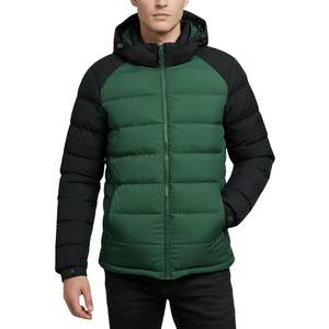 Chaqueta Acolchada con Capucha para Hombre, Chaqueta de Invierno con Burbujas, Logotipo Personalizado, Ropa Exterior Acolchada, Chaqueta Ligera y Cálida para Hombre - Product Image 3