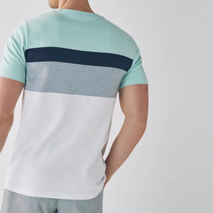 Venta al por mayor de los hombres de tacto suave Regular Fit Camiseta 100% algodón de manga corta hombres camiseta transpirable y cómoda - Product Image 2