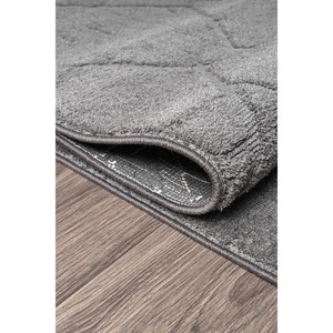 Alfombra Moderna Netline Jolly, Color Antracita-JL003, Microfibra de Poliéster y Algodón para Hogar, Dormitorio, Estudio, Habitación Infantil, Alfombras Depot Home - Product Image 3