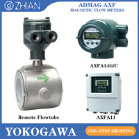 Meteran aliran elektromagnetik yokogem meteran aliran AXF005 5mm 0.2 dalam DN5 Sensor aliran magnetik Flowmeter