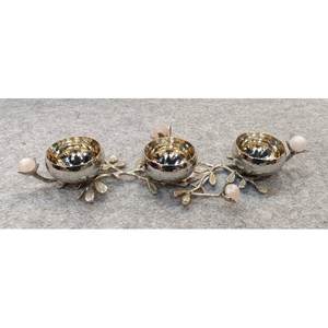 Design personnalisé écologique en laiton et résine indienne métal bol de fruits vaisselle de table stockage décoratif pour les fêtes - Product Image 6