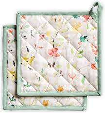 Offre Spéciale de pot de cuisine en coton pour porte-pot de conception à la mode avec des supports de pot de cuisine en coton d'impression d'étiquette personnalisée - Product Image 3