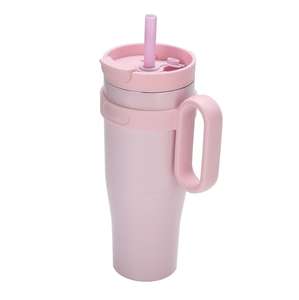 Venta directa de fábrica, vasos aislantes de acero inoxidable de gran capacidad con asa - Product Image 3