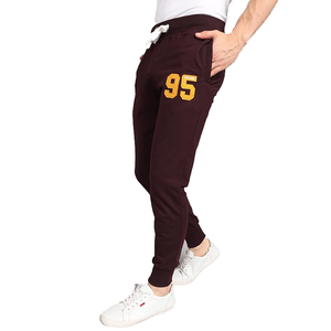 Pantalón de hombre de algodón orientado a la exportación 2024, pantalón de chándal para correr en el gimnasio, diseño personalizado, Jogger informal de Color sólido para hombre de BD - Product Image 3