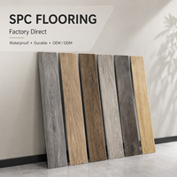 Fábrica de Pisos SPC para Renovación de Dormitorios, Piso Vinílico Rígido Resistente a los Arañazos e Impermeable, Fácil de Instalar, Uso Duradero