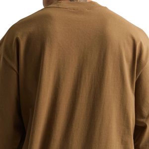 เสื้อยืดสตรีทแวร์ปักลายถักนิตติ้ง โพลีเอสเตอร์/คอตตอน คุณภาพสูง เสื้อผ้าผู้ชาย สั่งทำพิเศษ พิมพ์ลายได้ ไซส์ใหญ่ ไม่มีลาย - Product Image 6