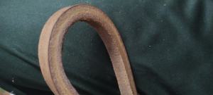 10mm <b>Thick</b> Veg Tanned Flat Leather Cord Bracelets <b>Rope</b> Jewellery Making Customized Size Y S INTERNATIONAL YS-958 Made India - Product Image 2