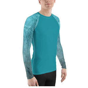 Personnalisé votre propre conception Rash Guards fabriqués en usine tendance de haute qualité Compression Shirts Rash Guards à vendre - Product Image 3