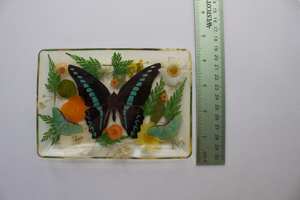 Porte-savon en résine de conception populaire plateau en gros hôtel carré porte-savon en résine fait main à bas prix - Product Image 3