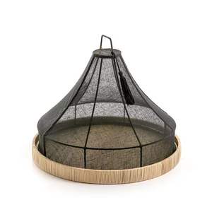Cúpula Redonda de Metal para Mesa, Cubierta de Campana de Cocina Ecológica Hecha a Mano para Alimentos o Plantas, Estilo Americano - Product Image 1