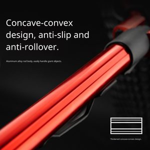 Épuisette de pêche pliable en silicone, maille anti-accrocs, poignée en aluminium, clip de ceinture, portable, capture et relâchement pour kayak, basse, truite - Product Image 5